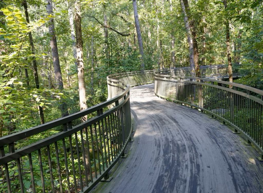 pont garvan woodland gardens arkansas etats unis